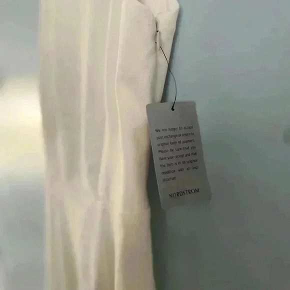 NWT Betsey Johnson Women'S Cross Cutout Back Scuba Crepe Dress White Size 8 - Picture 4 of 12